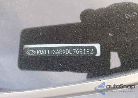 2013 Hyundai Tucson Gl z USA, uszkodzony, nr VIN KM8JT3ABXDU769192